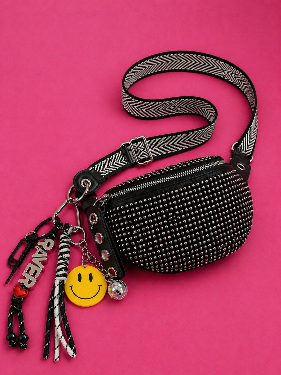 Frisson Raver Charm Bag