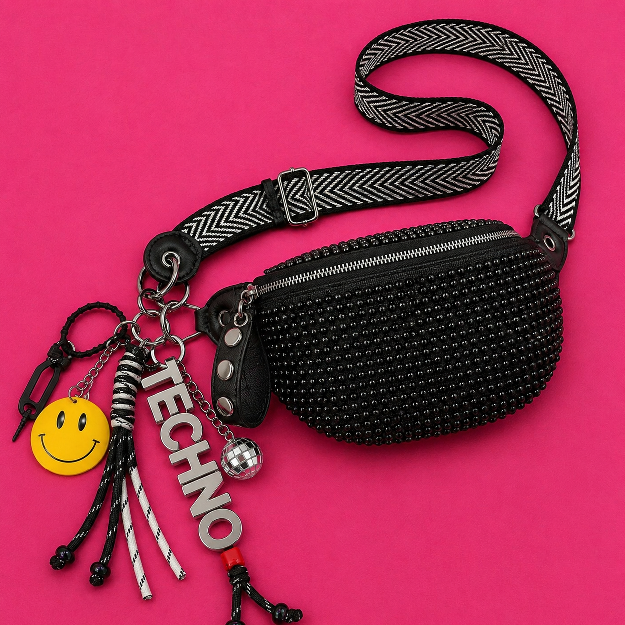 Frisson Techno Charm Bag