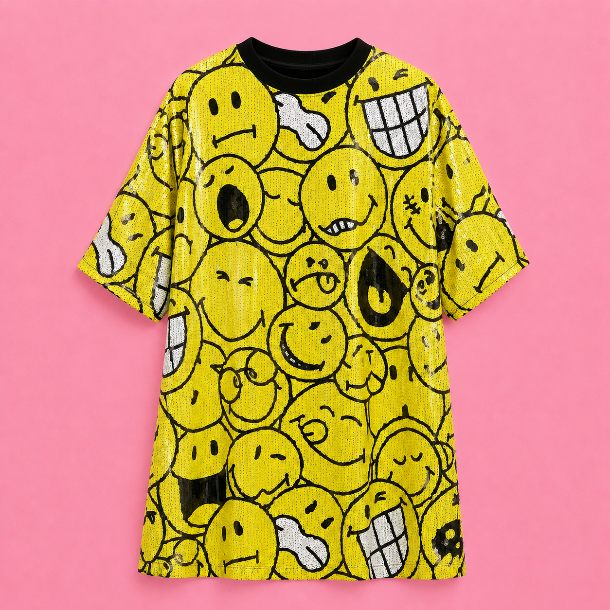 Frisson Electric Smiley Dress