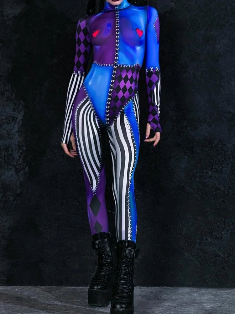 Frisson Stitch Catsuit