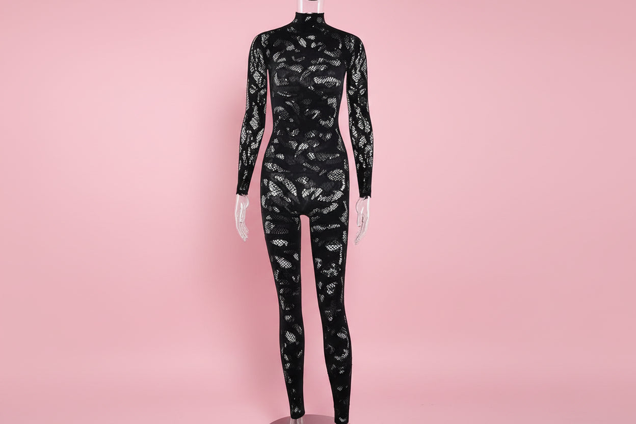 Frisson Afterhours Jumpsuit Express Delivery