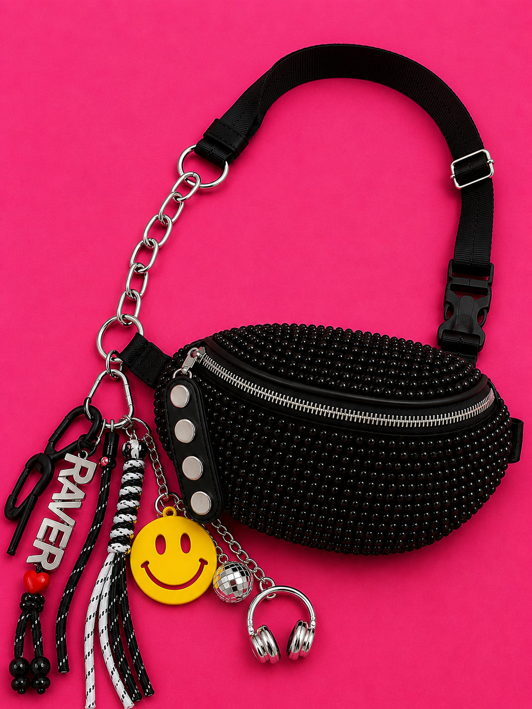Frisson Raver Charm Bag