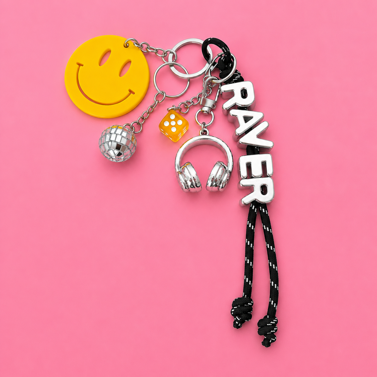 Frisson Dice Raver Bag Charm