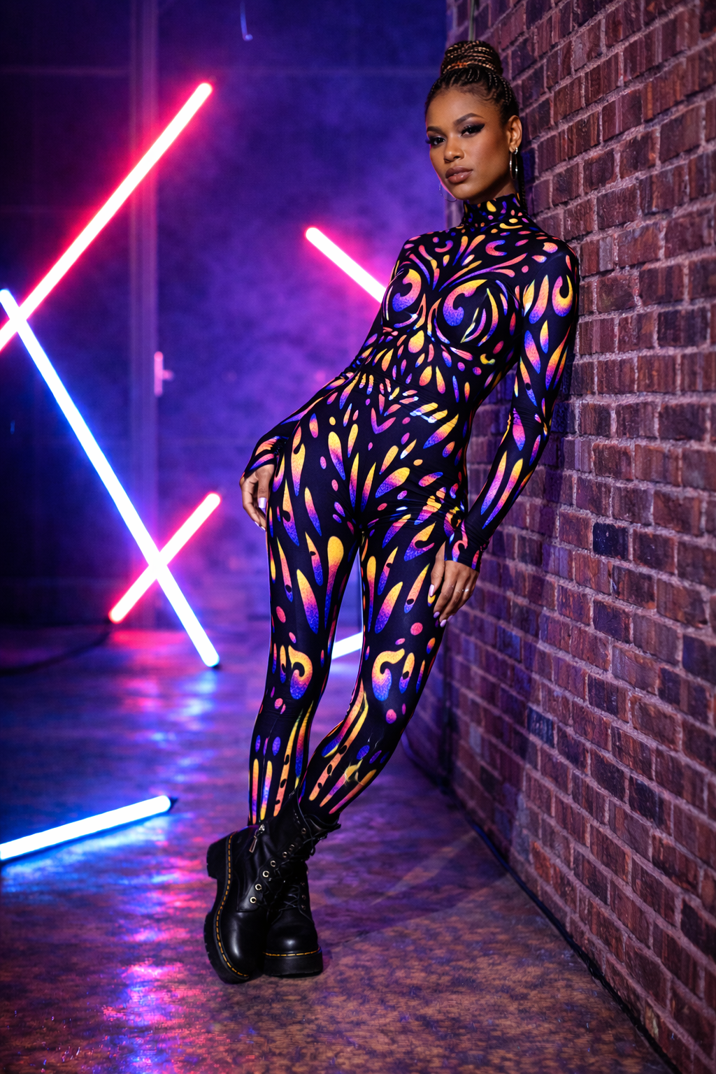 Frisson Inferno Catsuit Fast Delivery