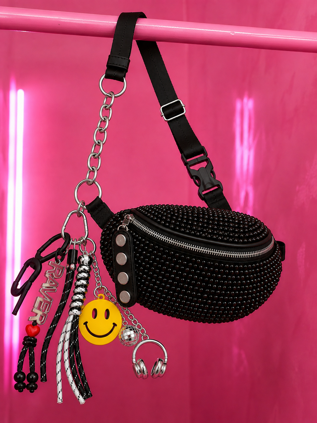 Frisson Raver Charm Bag