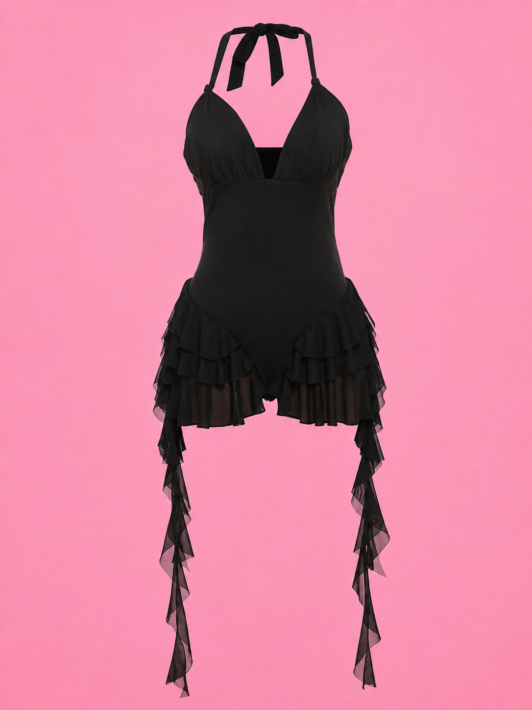 Frisson Midnight Mirage Playsuit