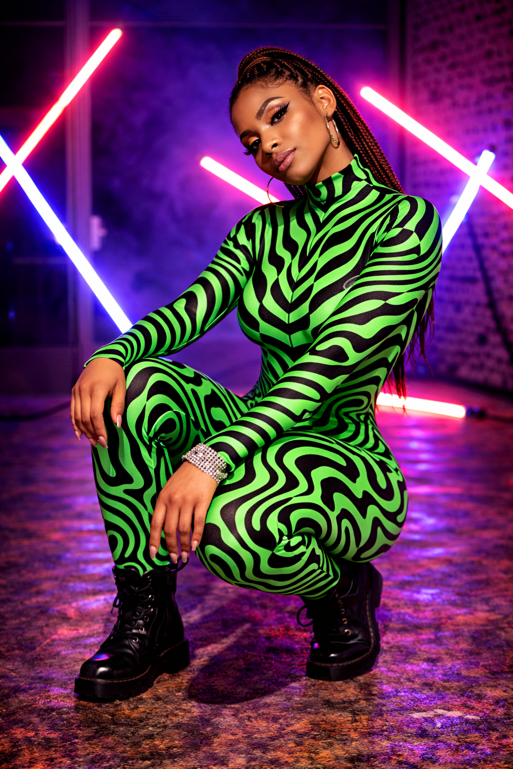 Frisson Electric Drift Catsuit