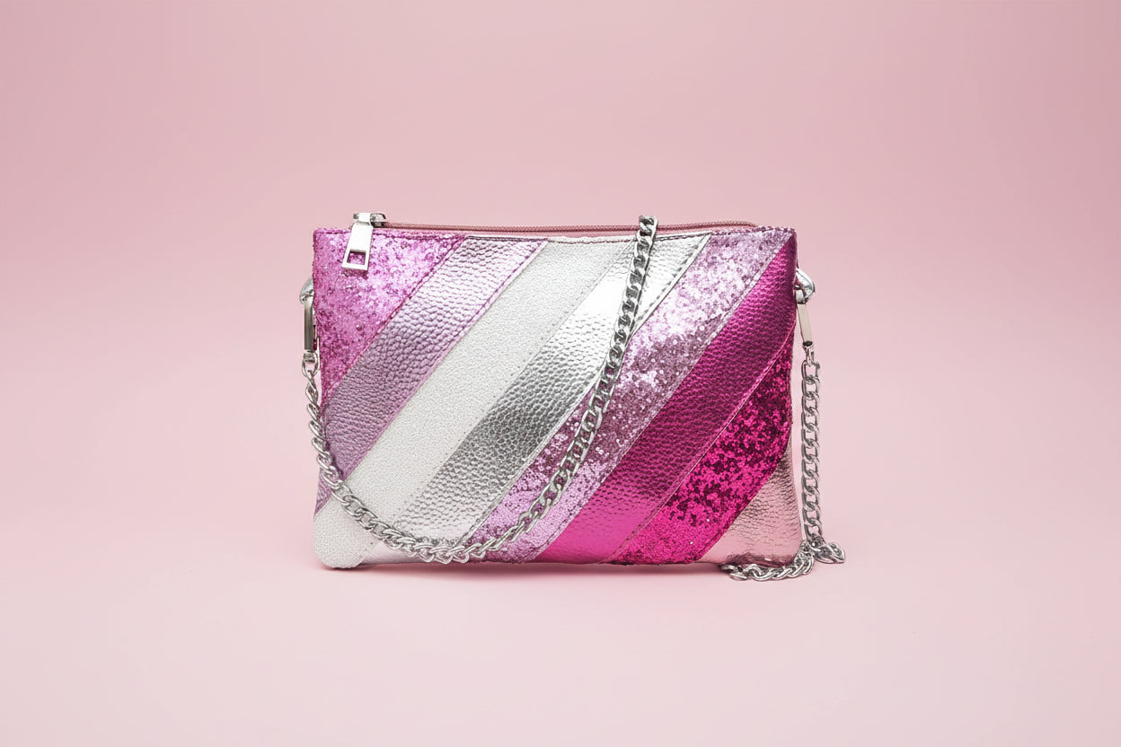 Frisson Glimmer Chain Bag