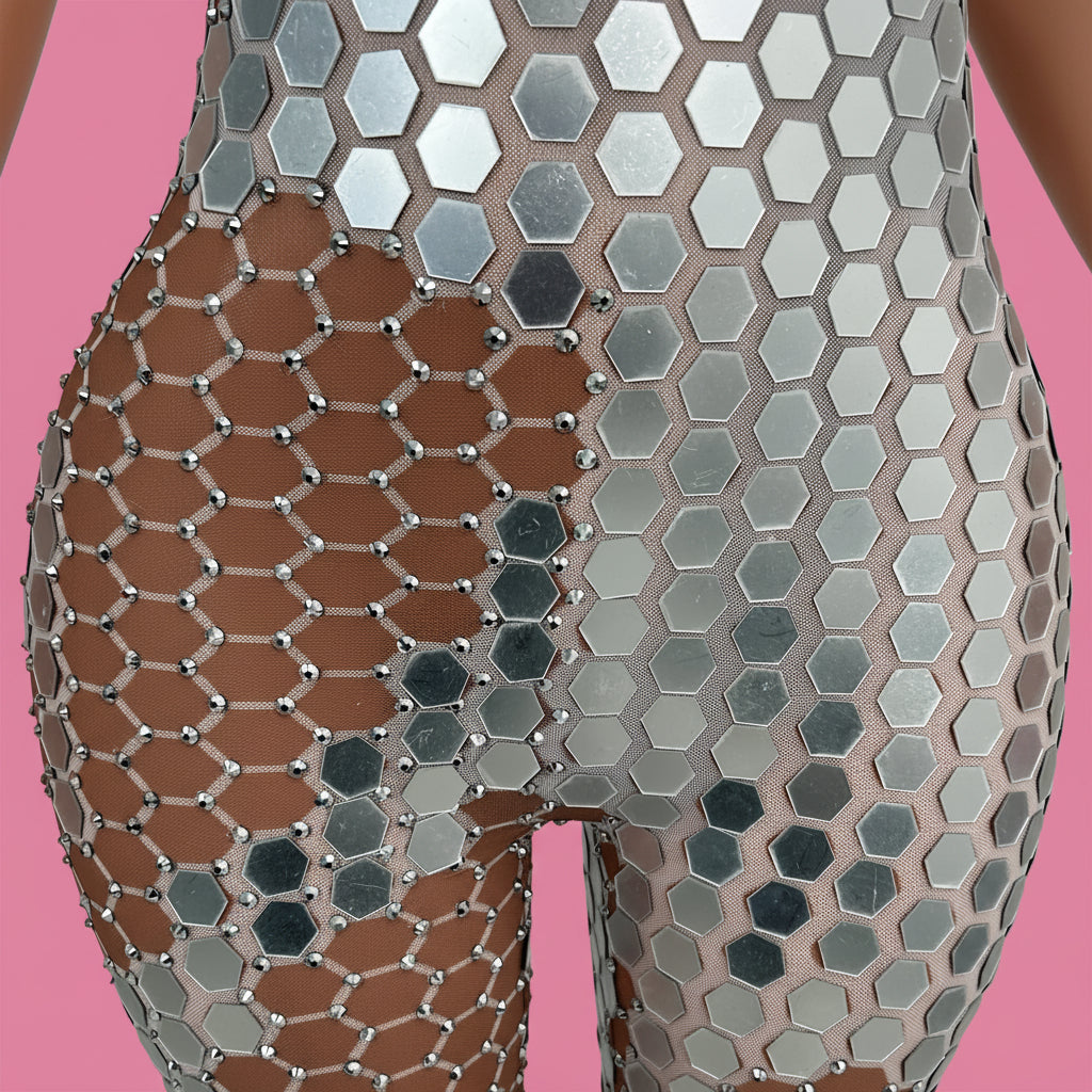 Frisson Electric Mirage Catsuit