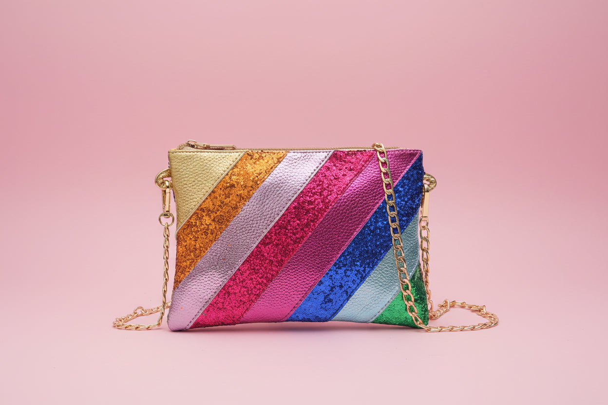 Frisson Glimmer Chain Bag