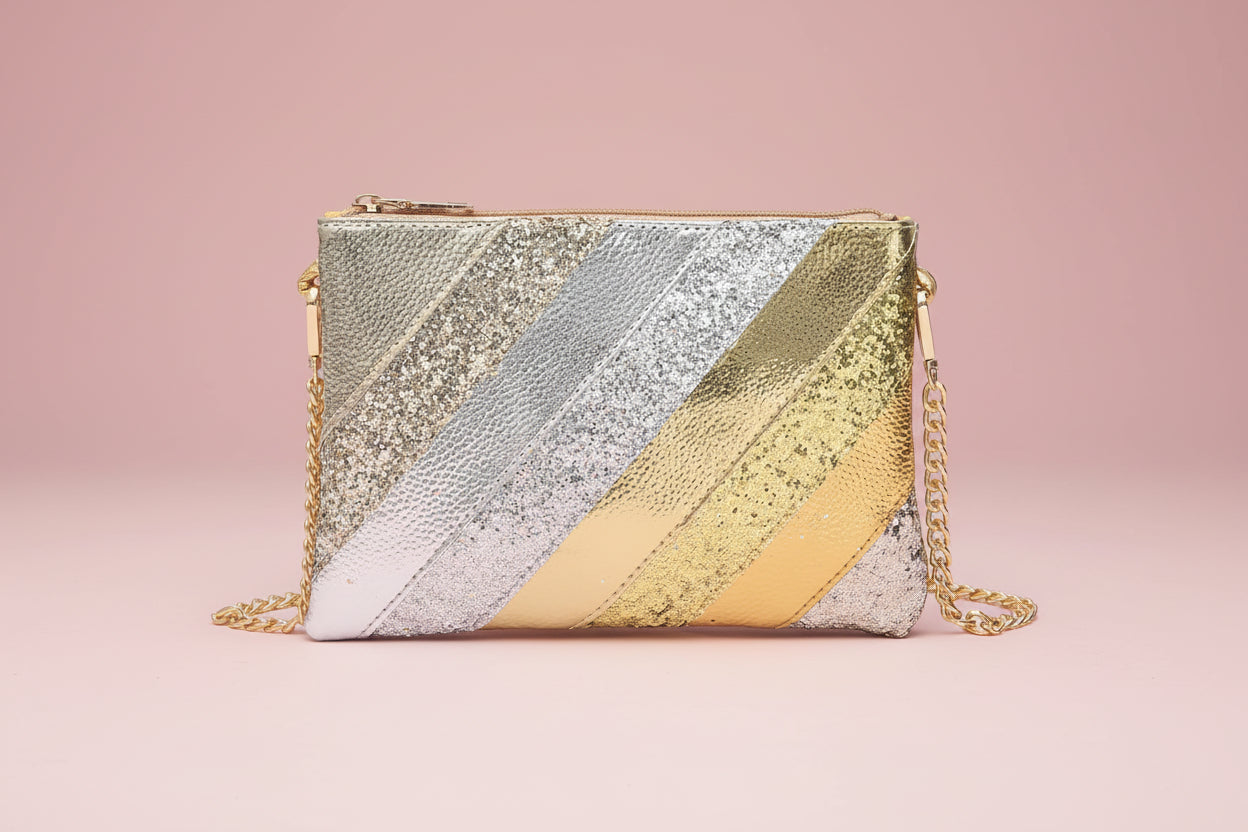 Frisson Glimmer Chain Bag
