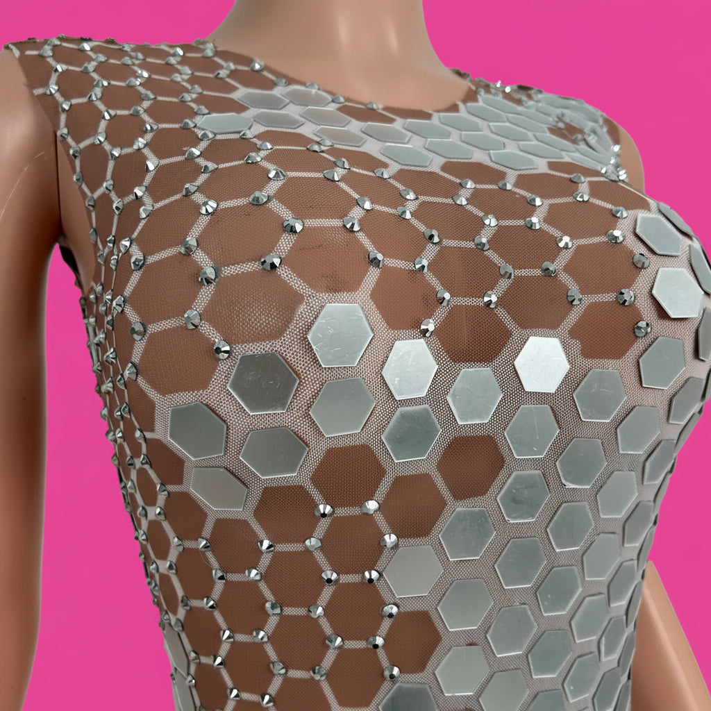 Frisson Electric Mirage Catsuit