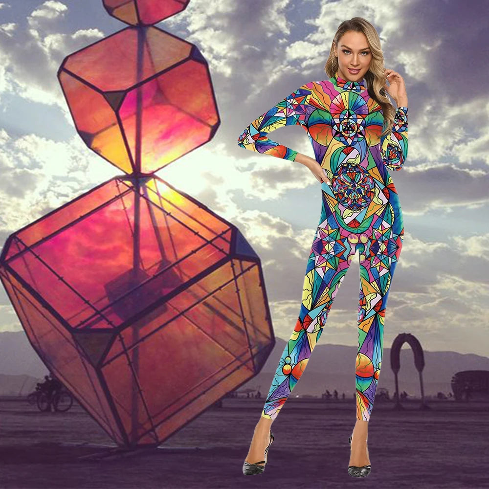 Frisson Kaleido Catsuit
