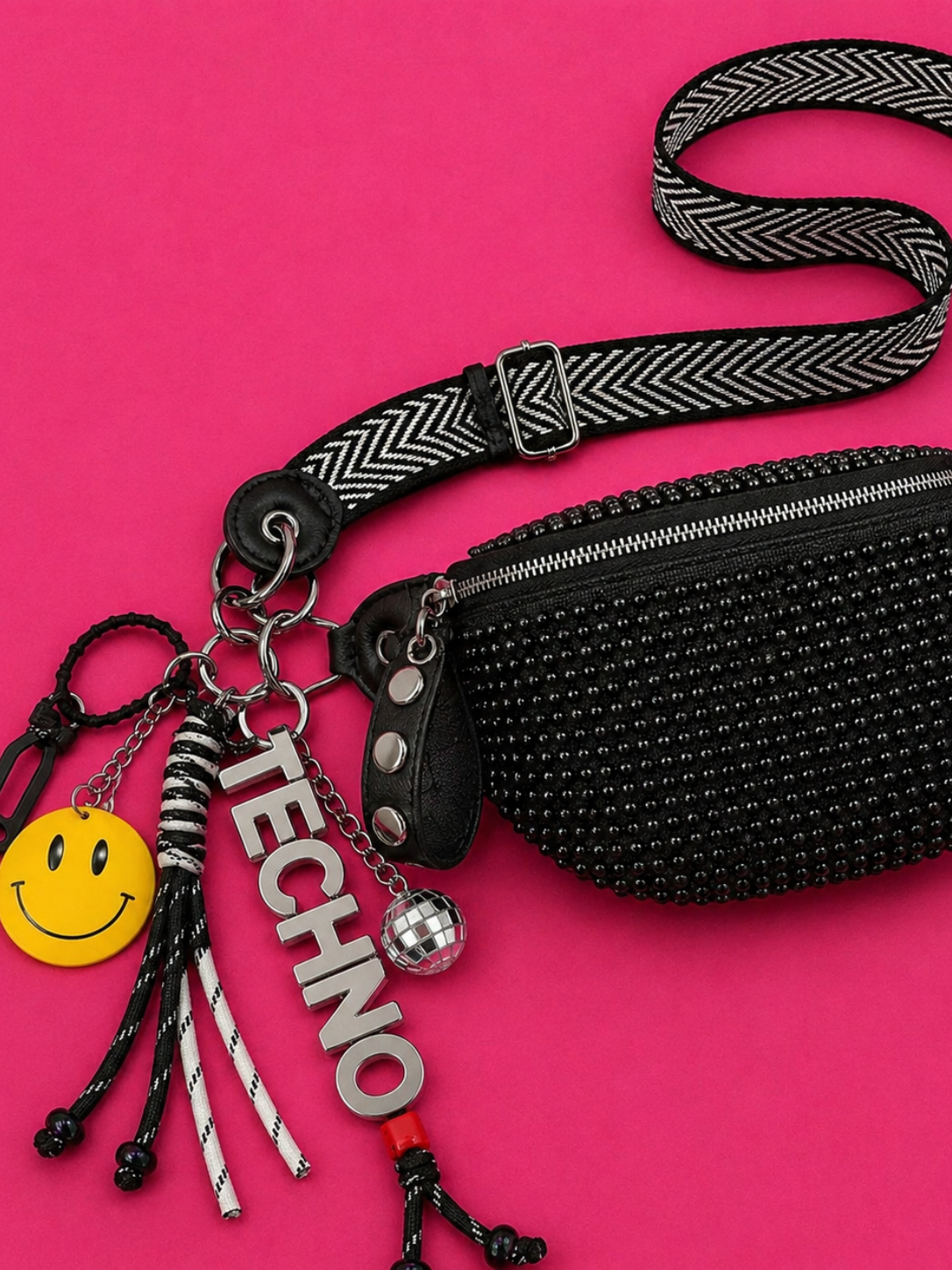 Frisson Techno Charm Bag