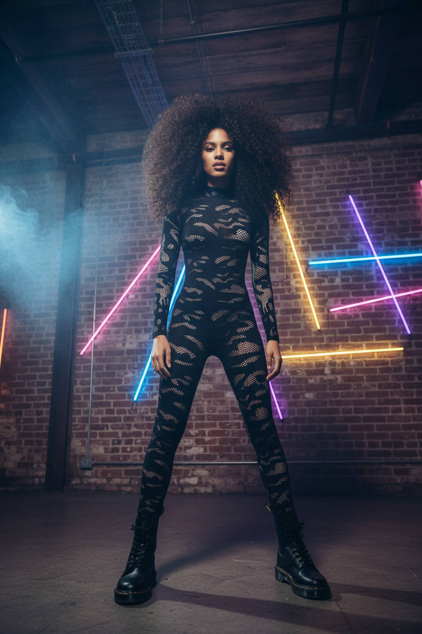 Frisson Afterhours Jumpsuit Express Delivery